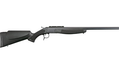CVA, Scout, Single Shot Rifle, 350 Legend, 20" Fluted Barrel, Blued Finish, Synthetic Stock, Black, Ambidextrous, Scope Rail, 1 Round
