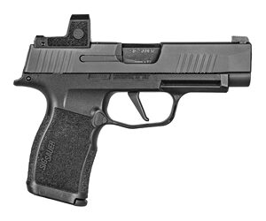Sig Sauer, P365XL, Striker Fired, Semi-automatic, Polymer Frame Pistol, Sub-Compact, 9mm, 3.7" Barrel, Polymer Frame, Nitron Finish, Black, XRAY3 Day/Night Sights, 12 Rounds, ROEMEO ZERO Elite Reflex Sight, 2 Magazines
