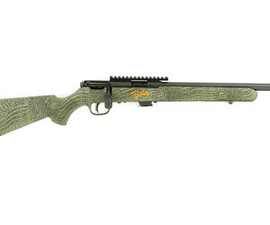 Savage, Mark II FV-SR, Bolt Action, 22LR, 16.5" Barrel, 1:16 Twist, Green/Alligator Finish, Synthetic Stock, 5Rd, Right Hand, Threaded Barrel, Troy Landry Model
