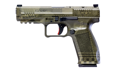 CANIK, METE SFT, Semi-automatic, Striker Fired, Polymer Framed Pistol, Compact, 9MM, 4.5" Barrel, Cerakote Finish, Green Bomber, Optic Ready Slide, (1) RMRcc and (1) Shield RMS/RMSc Footprint Optic Bases, 3 Dot White Sights, Flared Magwell, 2 Magazines, (1)-18 Round and (1)-20 Round, Includes Revesible IWB/OWB Holster, E-Z Magazine Loader, Interchangable Backstraps, Canik Punch and Tool Kit, Cleaning Kit and Hard Case.