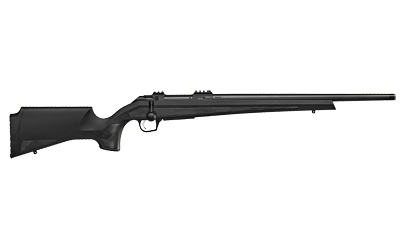 CZ, 600 Alpha, Bolt Action Rifle, 223 Remington, 24" Barrel, Threaded Barrel - 1/2X28, Black Synthetic Soft Touch Stock, Picatinny Rail Mount, 2 Position Safety, 4 Rounds, Detachable Magazine, Adjustable Trigger, Right Hand
