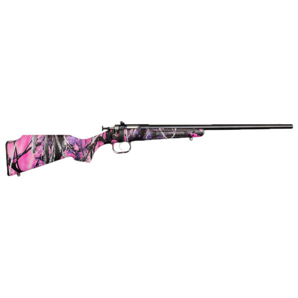 Keystone Crickett Rifle 22 LR 16 in. Muddy Girl Stainless RH – Black ...
