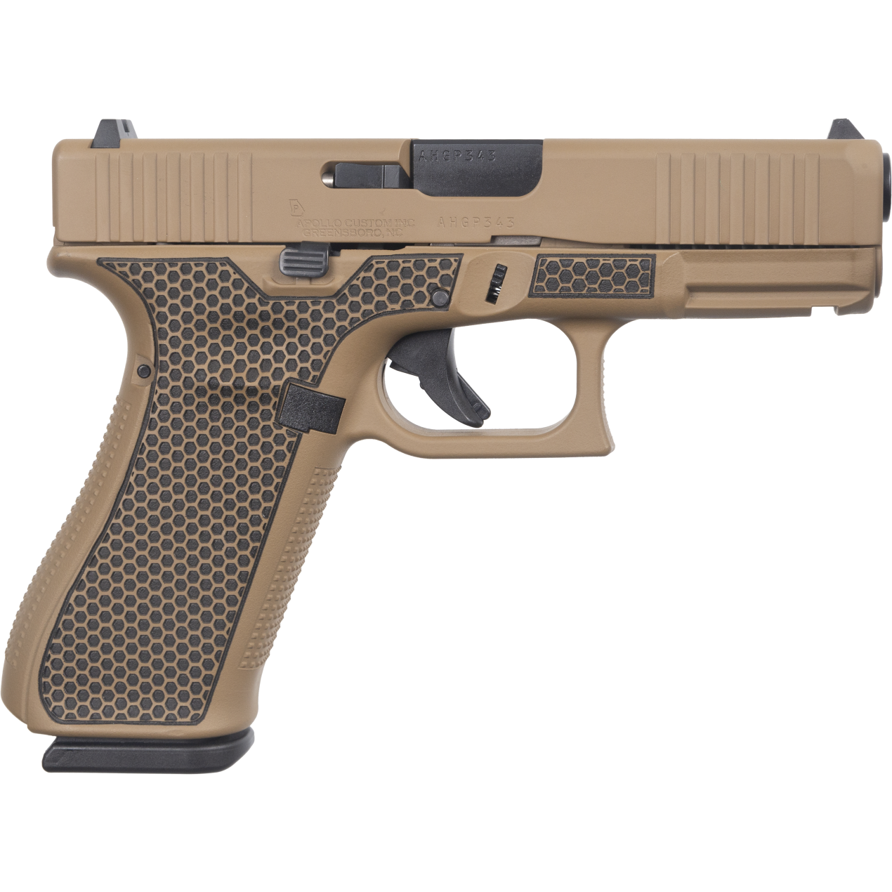 Glock 45 Patriot Brown Honeycomb 9mm 4.02'' 17-Rd Semi-Auto Pistol