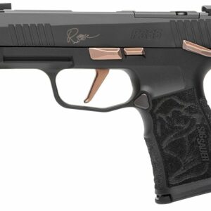 Sig Sauer, P365XL, Striker Fired, Semi-automatic, Polymer Frame Pistol, Sub-Compact, 9mm, 3.7" Barrel, Polymer Frame, Rose Finish, XRAY3 Day/Night Sights, Optics Ready, 10 Rounds, 2 Magazines, Includes Speedloader, Gun Safe