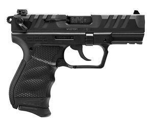 Walther, PD380, Double Action/Single Action, Hammer Fired, Semi-Automatic, Polymer Frame Pistol, Compact, 380ACP, 3.7" Barrel, Matte Finish, Black, Manual Safety, 9 Rounds, 2 Magazine