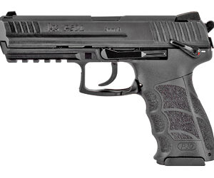 HK, P30LS, Double Action/Single Action, Semi-automatic, Polymer Frame Pistol, Full Size, 9MM, 4.45" Barrel, Matte Finish, Black, Interchangeable Grip Panels, 3 Dot Sights, Ambidextrous Safety with Rear Decocker, 17 Rounds, 2 Magazines, Ambidextrous