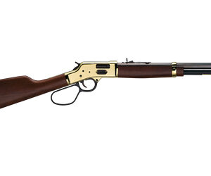 Henry Repeating Arms, Big Boy, Lever Action Rifle, 357 Magnum/38 Special, 16.5" Octagon Barrel, Brass Receiver, Fully Adjustable Semi Buckhorn Sights, American Walnut Stock, 7 Rounds