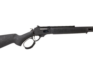 Rossi, R95, Tripple Black, Lever Action Rifle, 45-70 Government, 16.5" Threaded Barrel, 5/8X24, Cerakote Finish, Black, Ghost Ring Sight, Picatinny Rail, Medium Loop, 5 Round