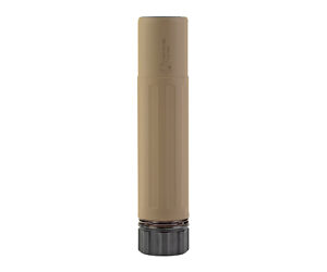 Dead Air Armament, Sandman-S, Rifle Suppressor, 5.56MM/7.62MM, Stainless Steel, Flat Dark Earth, with Mount