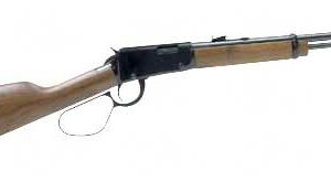 Henry Repeating Arms, Lever Action, Carbine, 22LR, 16.125" Barrel, Blued Finish, Walnut Stock, Adjustable Sights, 15Rd, Large Loop Lever