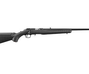 Ruger, American Rimfire Standard, Bolt-Action Rifle, 17 HMR, 22" Barrel, Satin Blued Finish, Alloy Steel, Black Composite Stock, Adjustable Rear & Fiber Optic Front Sight, 9Rd