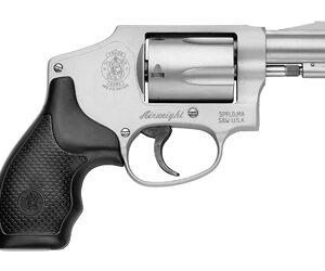 Smith & Wesson, Model 642, Double Action Only, Metal Frame Revolver, J-Frame, 38 Special +P, 1.875" Barrel, Aluminum Alloy, Matte Finish, Silver, Rubber Grip, Fixed Sights, 5 Rounds, No Internal Lock