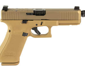 GLOCK, 17XOR, Optic Ready, Semi-automatic, Full Size Polymer Frame Pistol, Safe Action, 9MM, 4.99" Threaded Barrel, FDE Cerakote Finish, Suppressor Height Sights, Optics Ready, 17 Rounds, 3 Magazines, Matching FDE Cerakote Magazine Floor Plates, Will Only Accept Trijicon And Holosun RMR Footprint Optics, Must Use Screws From Shark Coast Tactical To Mount Optic