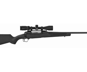 Savage Arms, 110 Apex Hunter XP, Bolt Action Rifle, 350 Legend, 18" Barrel, Matte Finish, Black, Black Polymer Stock, AccuTrigger, Detachable Box Magazine, Includes Vortex Crossfire II 3-9x40 Scope, 4 Rounds, Right Hand