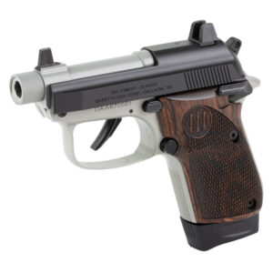 Beretta, 30X Tomcat, Metal Frame Pistol, Compact, 32 ACP, 2.9" Threaded Barrel, Wood Finished Helica Textured Grips