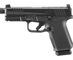 Ruger, RXM, Semi-automatic, 9MM, 4.5" Barrel, Threaded 1/2X28, Nitride Finish, Black Slide, Magpul EHG Black Frame, Optics Ready