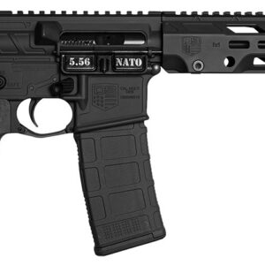 Diamondback Firearms, DB15, Obsidian Series, Semi-automatic Pistol, AR-15, 5.56 NATO, 11.5" Threaded Barrel, 1/2x28 Thread Pitch, Carbine Length Gas System, 11" MLOK Handguard, Anodized Finish, Black, SBA5 Brace, 30 Rounds, 1 Magazine