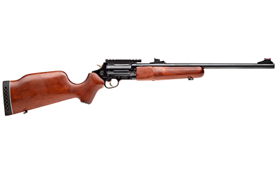 Rossi, Circuit Judge, Double Action/Single Action, 45 Colt/410 Bore, 3" Chamber, 18.5" Barrel, Blue Finish, Wood Stock, Adjustable Sights, 5 Rounds