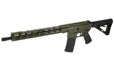 Diamondback Firearms, DB15, Semi-automatic Rifle, AR, 223 Remington/5.56 NATO, 16" Barrel, Mil Spec Olive Drab Green, 6 Position Stock, 15" MLOK Handguard, 30 Round, 1 Magazine