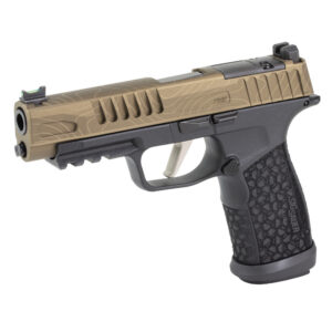 Sig Sauer, P365 Fuse, Semi-automatic, Compact, 9MM, 4.3" Barrel, Custom Cerakote Finish By Skydas, Bronze Topo Slide with Black Frame, Sig Sauer LXG Grip