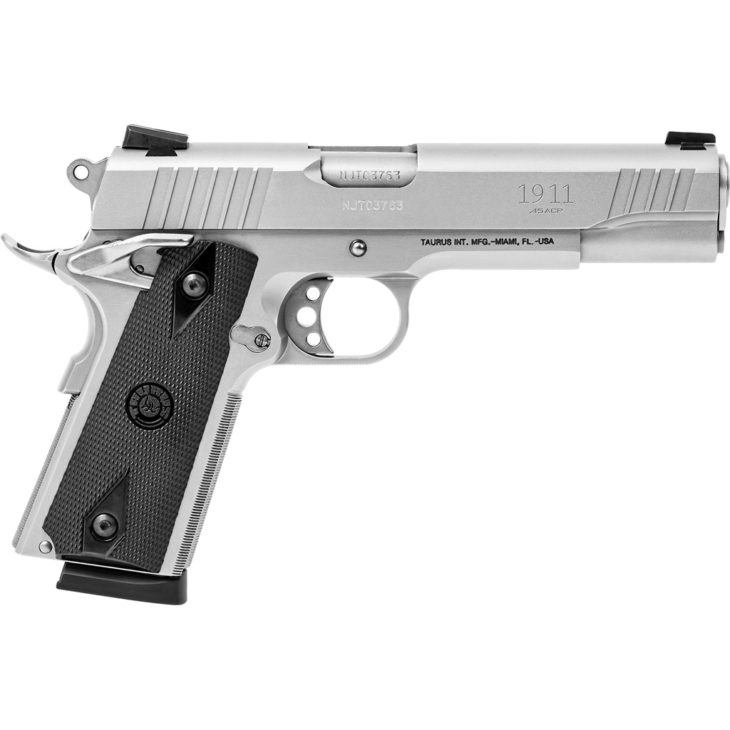 Taurus 1911 Pistol 45 ACP 5 in. Stainless 8+1 Black Synthetic